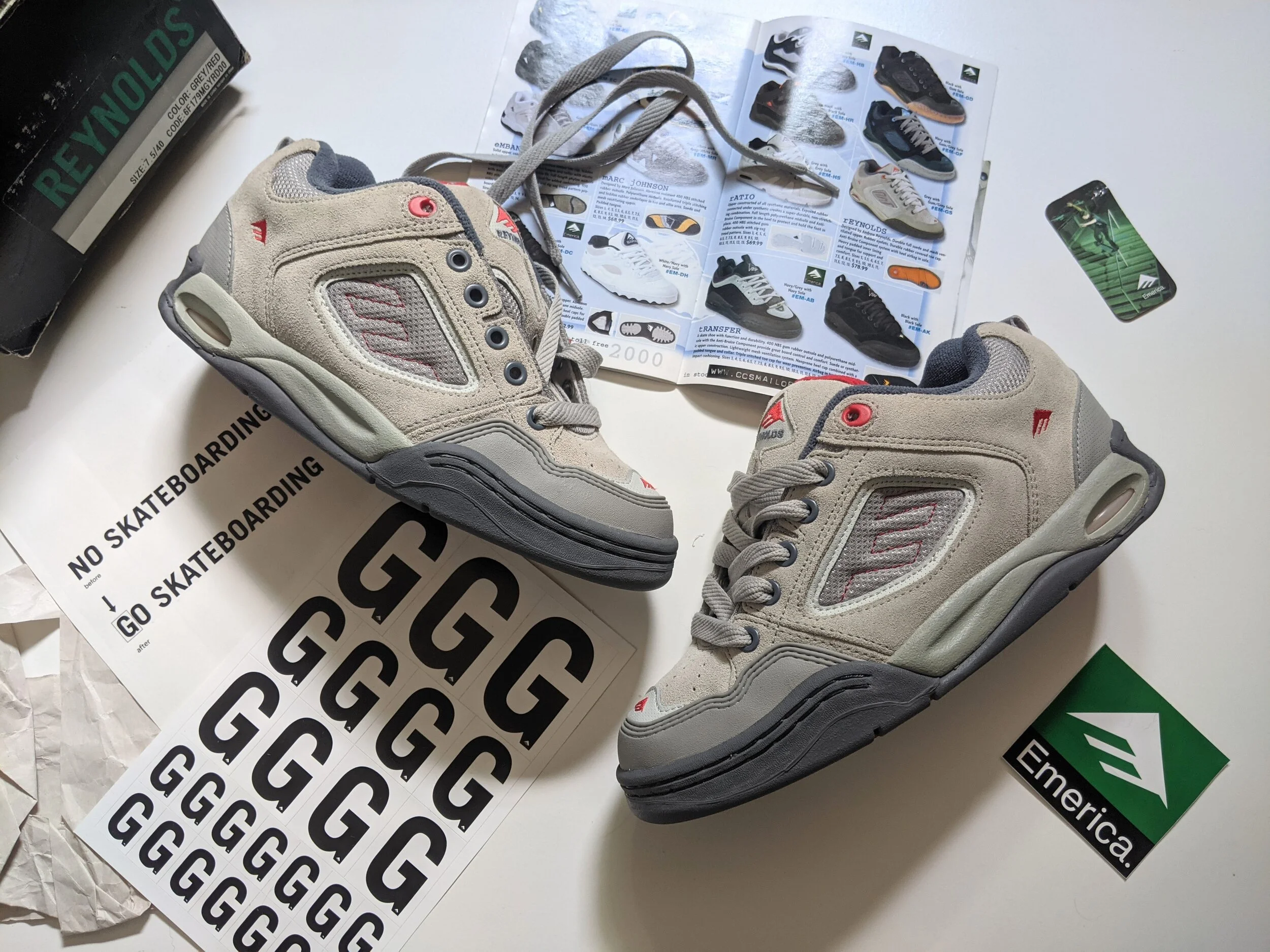 vintage skateboard footwear archive and skateboard collection
